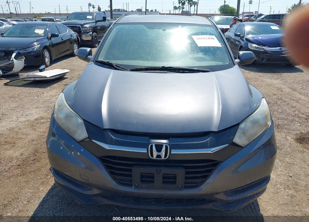 2016 HONDA HR-V LX VIN: 3CZRU5H36GM722825