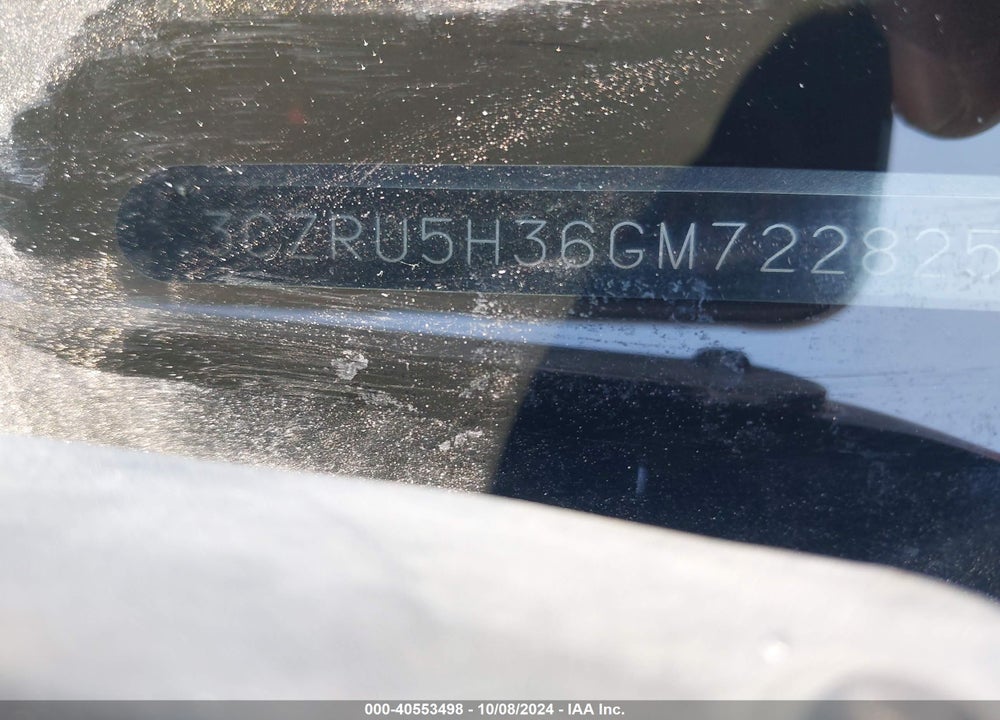 2016 HONDA HR-V LX VIN: 3CZRU5H36GM722825