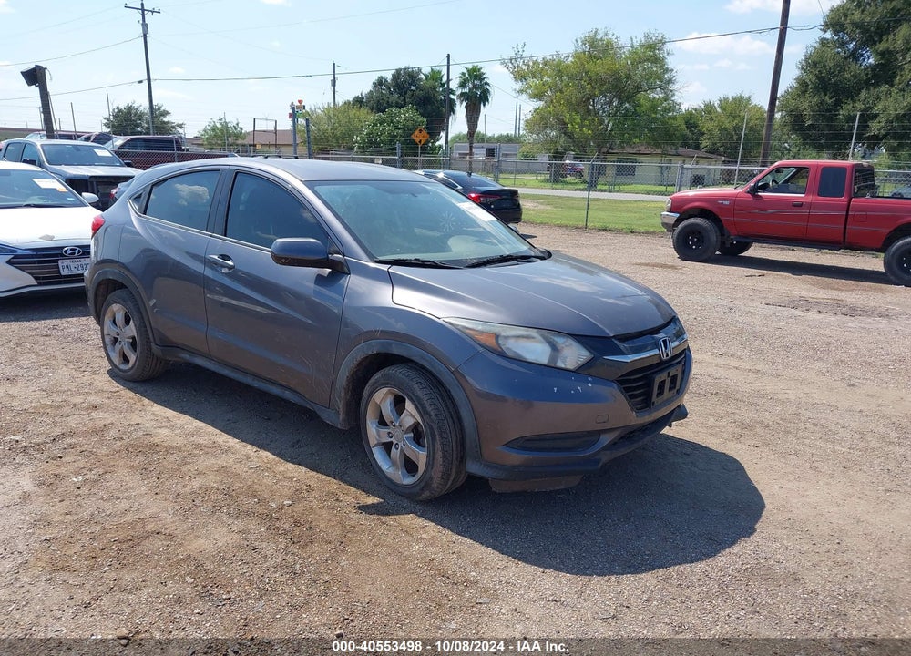 2016 HONDA HR-V LX VIN: 3CZRU5H36GM722825