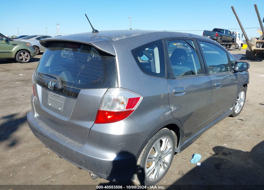2009 HONDA FIT SPORT VIN: JHMGE88409S035319