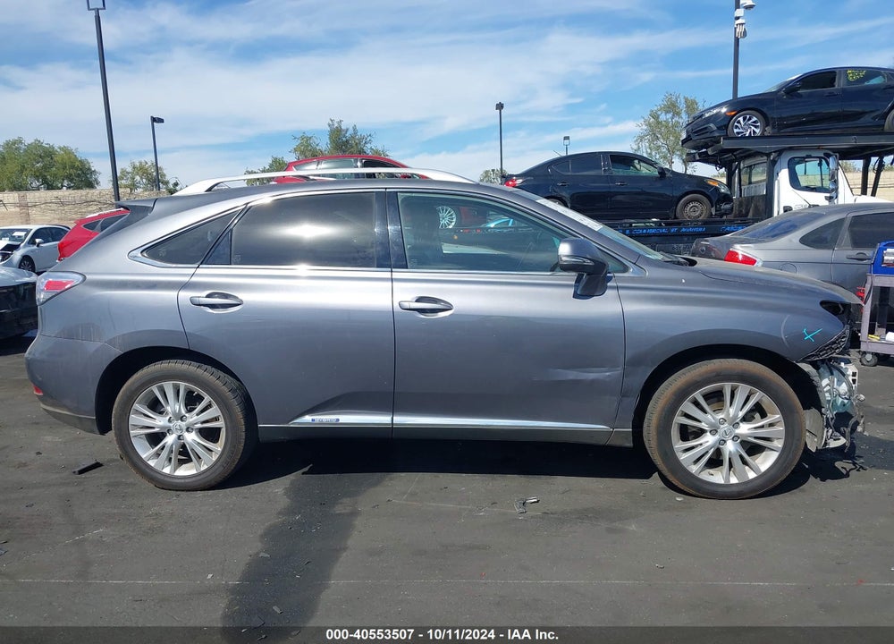 2012 LEXUS RX 450H VIN: JTJBC1BA7C2435860