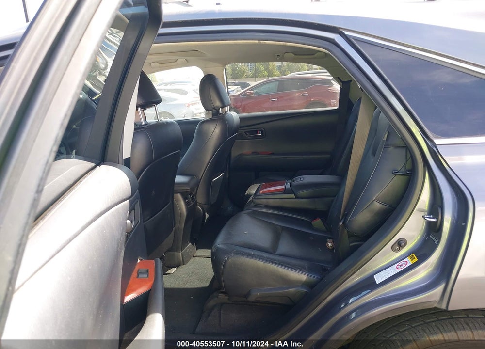 2012 LEXUS RX 450H VIN: JTJBC1BA7C2435860