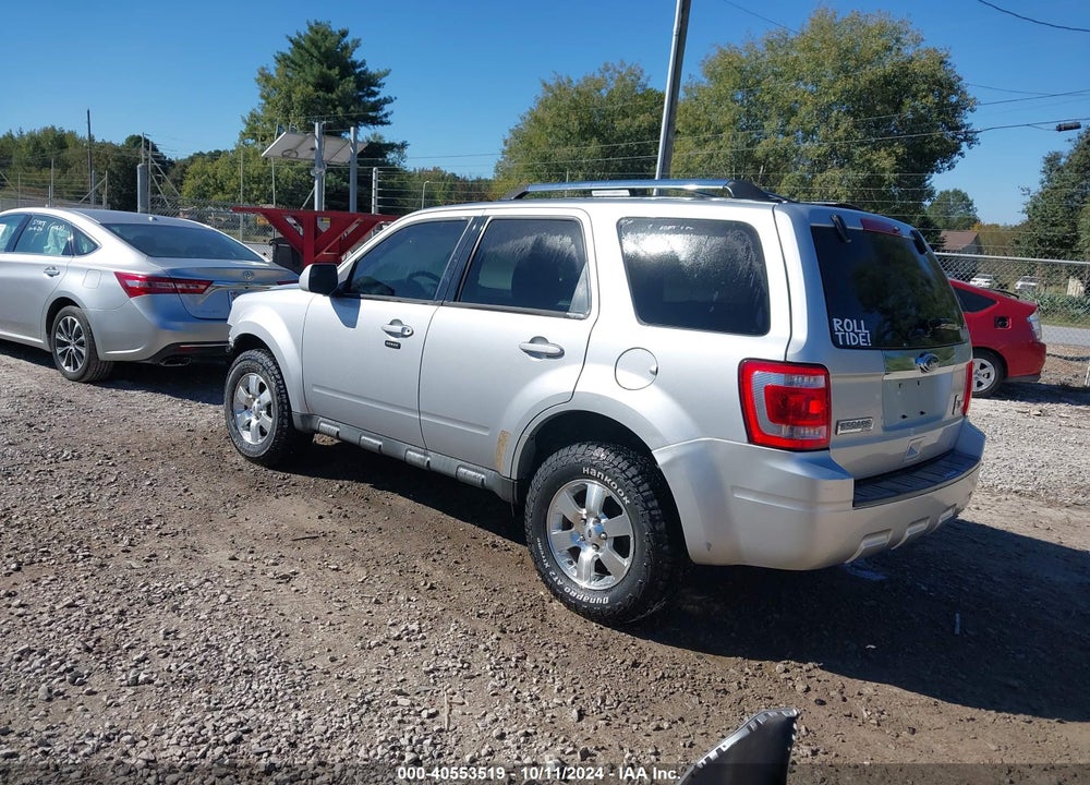 2011 FORD ESCAPE LIMITED VIN: 1FMCU9EG5BKC18952