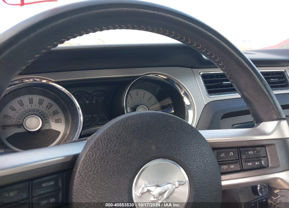 2012 FORD MUSTANG V6 PREMIUM VIN: 1ZVBP8AMXC5287646