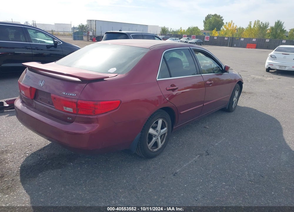 2005 HONDA ACCORD 2.4 EX VIN: 1HGCM56745A154961