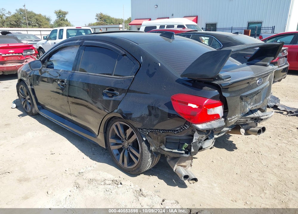 2017 SUBARU WRX PREMIUM VIN: JF1VA1E60H8809457
