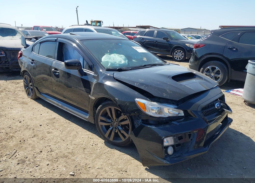 2017 SUBARU WRX PREMIUM VIN: JF1VA1E60H8809457
