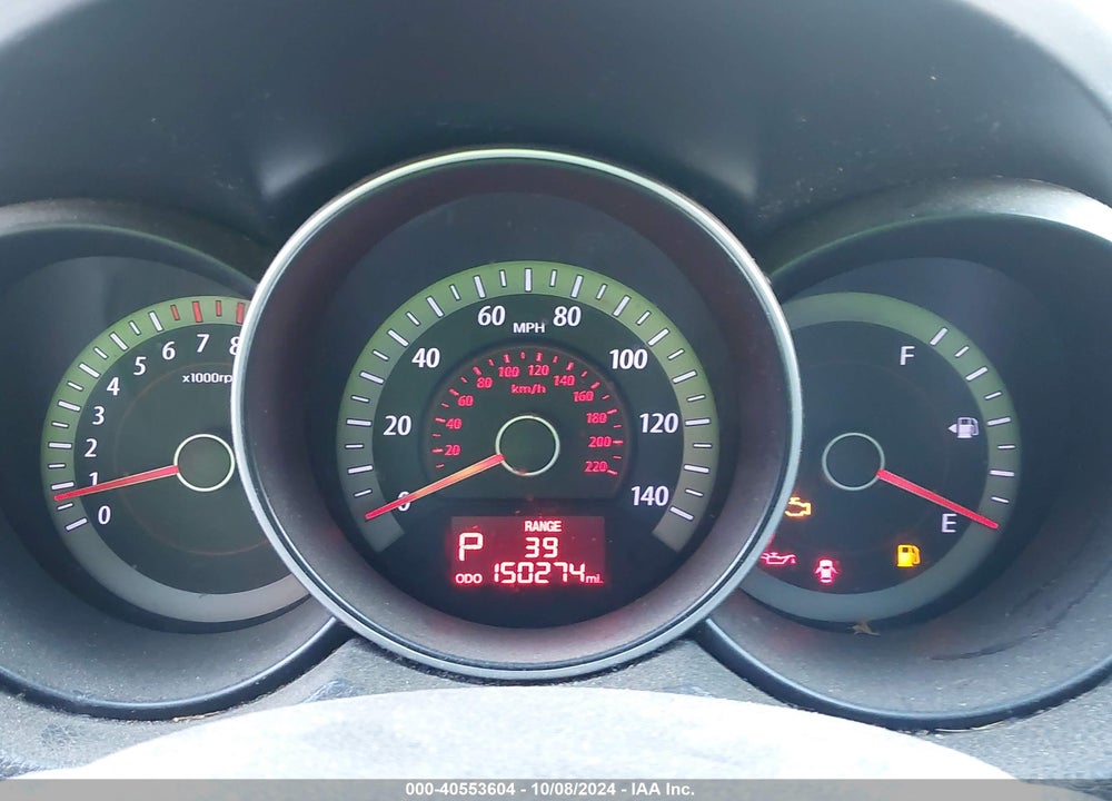 2011 KIA FORTE EX VIN: KNAFU4A2XB5448299