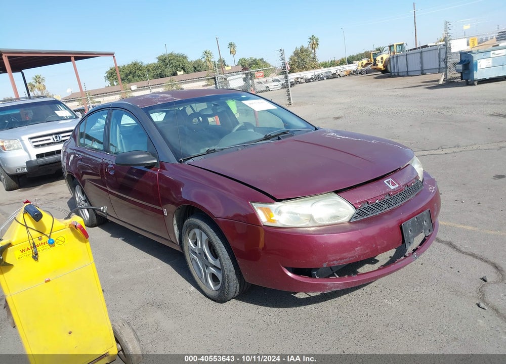 2003 SATURN ION 3 VIN: 1G8AL52F03Z123477