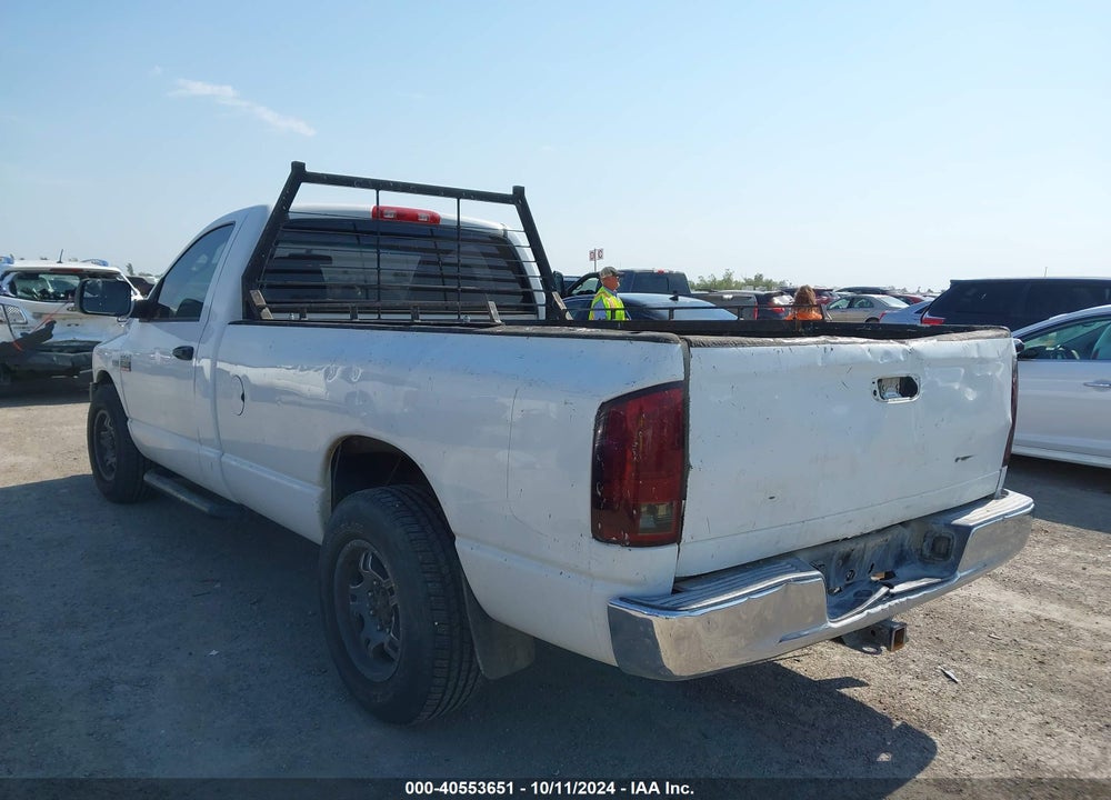 2007 DODGE RAM 2500 ST VIN: 3D7KR26D87G792446