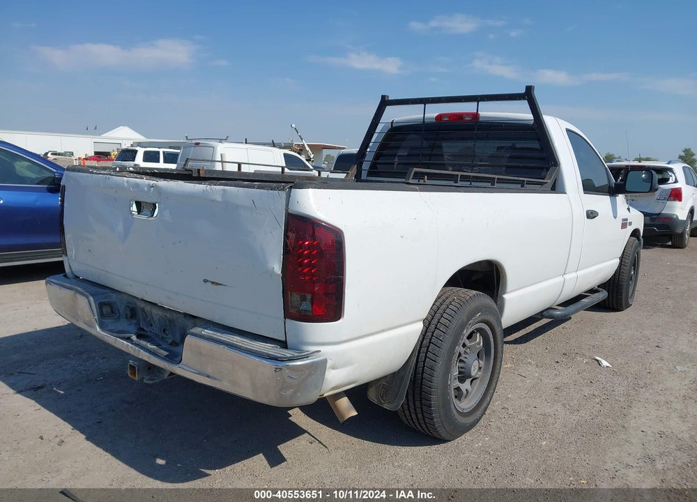 2007 DODGE RAM 2500 ST VIN: 3D7KR26D87G792446