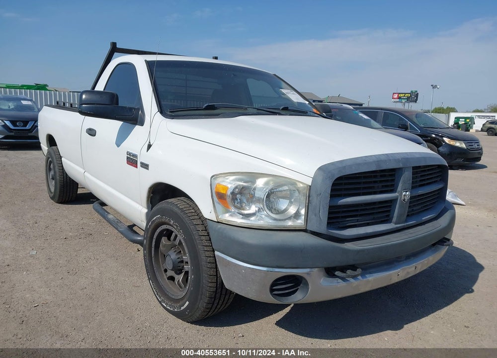 2007 DODGE RAM 2500 ST VIN: 3D7KR26D87G792446