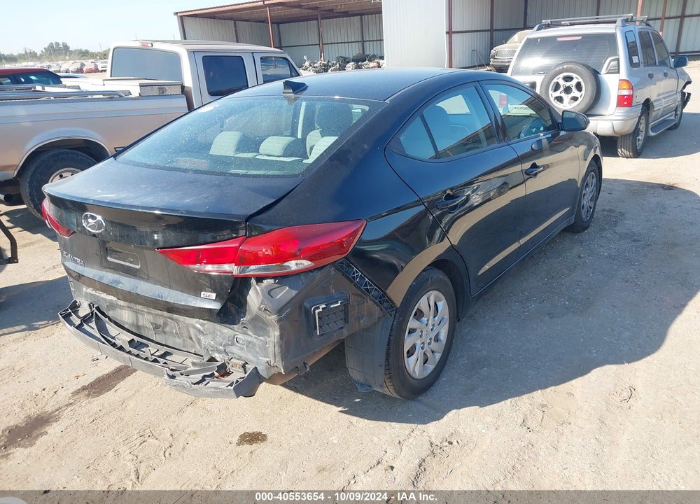 2017 HYUNDAI ELANTRA SE VIN: 5NPD74LF1HH207130