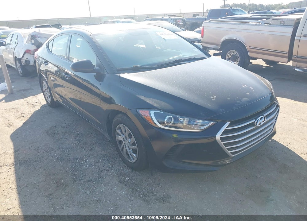 2017 HYUNDAI ELANTRA SE VIN: 5NPD74LF1HH207130