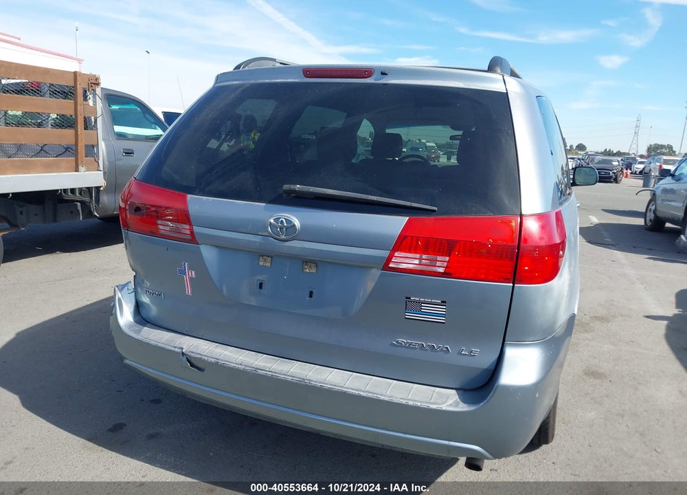 2004 TOYOTA SIENNA LE VIN: 5TDZA23C64S014221