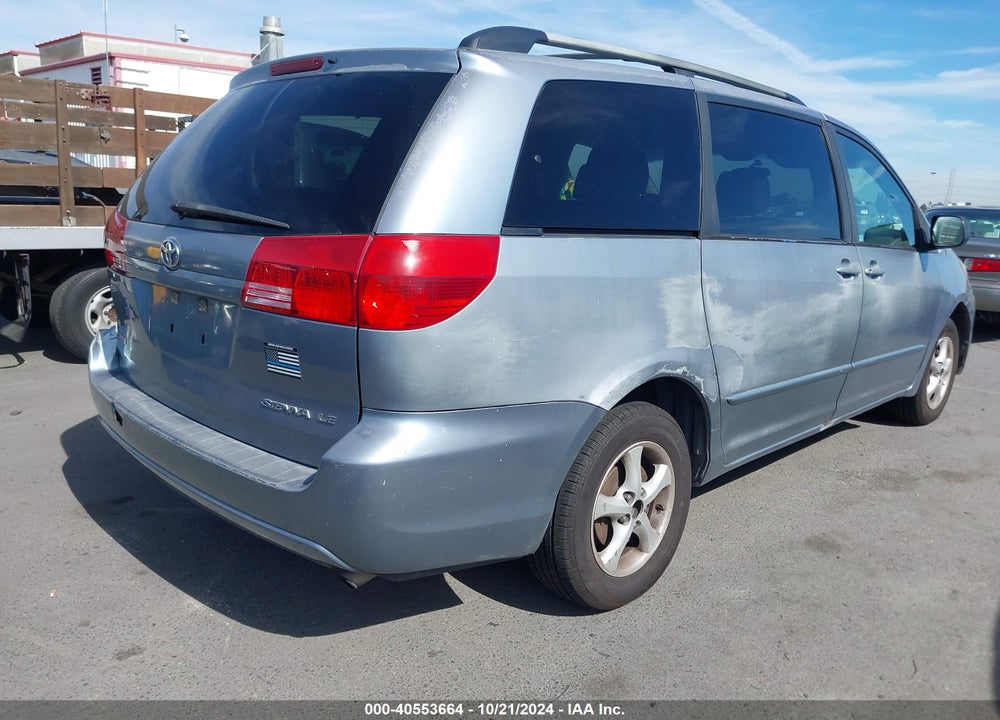 2004 TOYOTA SIENNA LE VIN: 5TDZA23C64S014221
