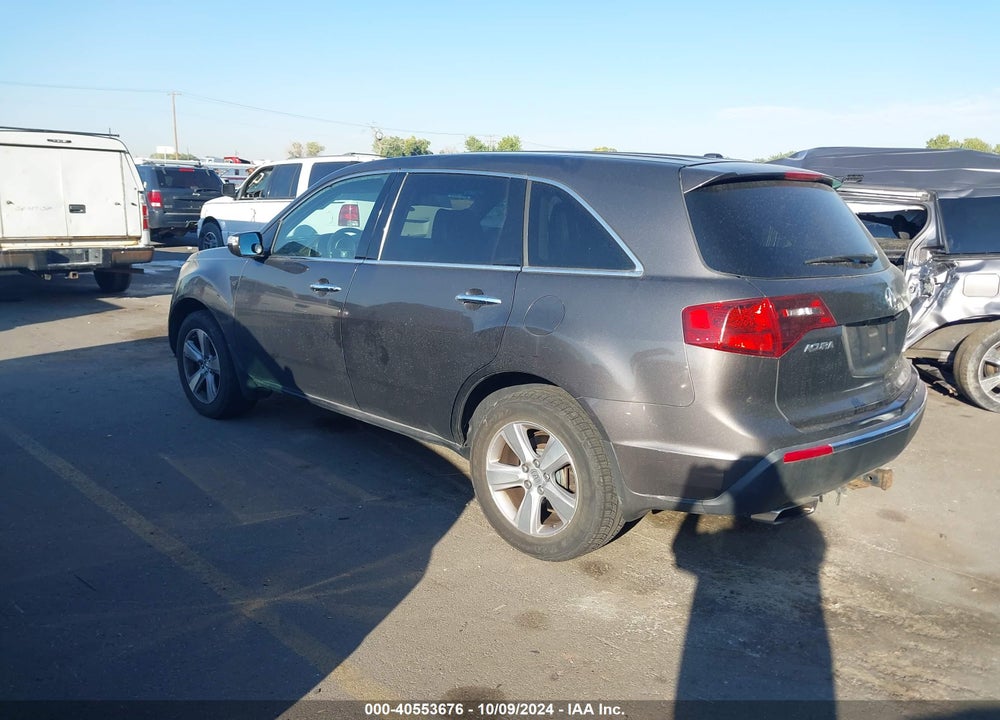 2011 ACURA MDX TECHNOLOGY PACKAGE VIN: 2HNYD2H63BH517538