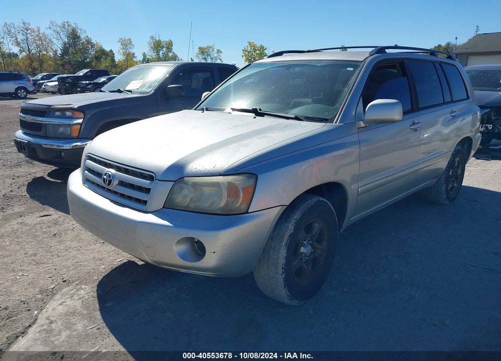 2005 TOYOTA HIGHLANDER VIN: JTEGD21A350124546
