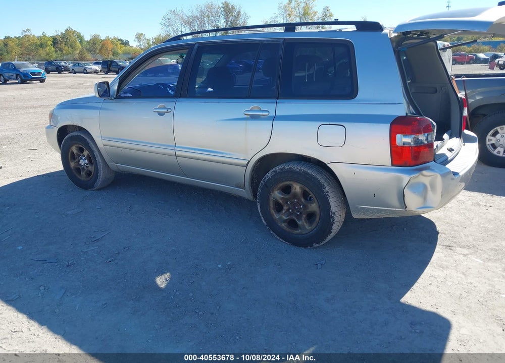 2005 TOYOTA HIGHLANDER VIN: JTEGD21A350124546