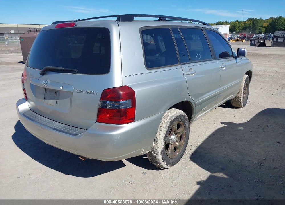 2005 TOYOTA HIGHLANDER VIN: JTEGD21A350124546