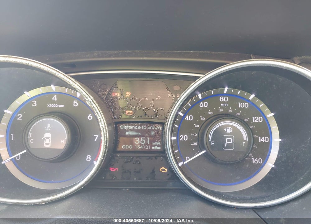 2011 HYUNDAI SONATA GLS VIN: 5NPEB4ACXBH097486