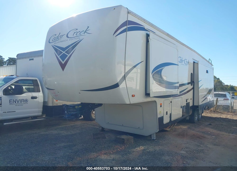 2019 FOREST RVR CEDAR CREE VIN: 4X4FCRJ26KS222565