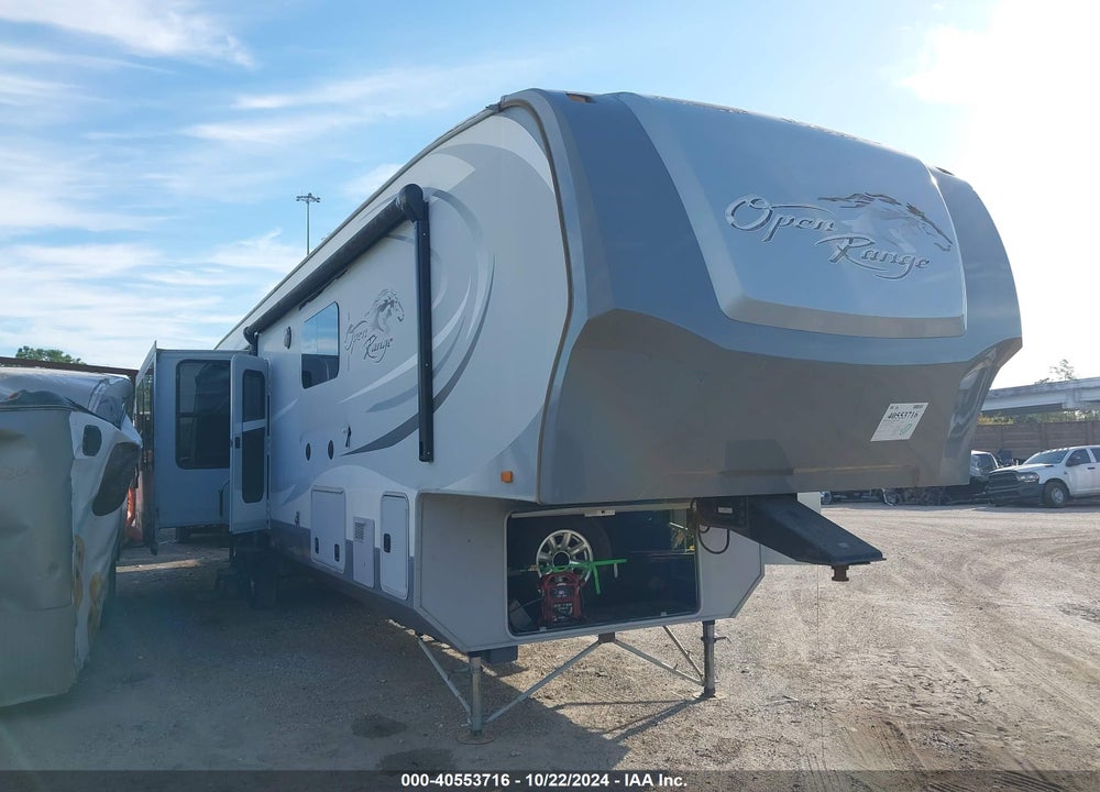 2014 OPEN RANGE 397FBS VIN: 5XMFE4229E5015564