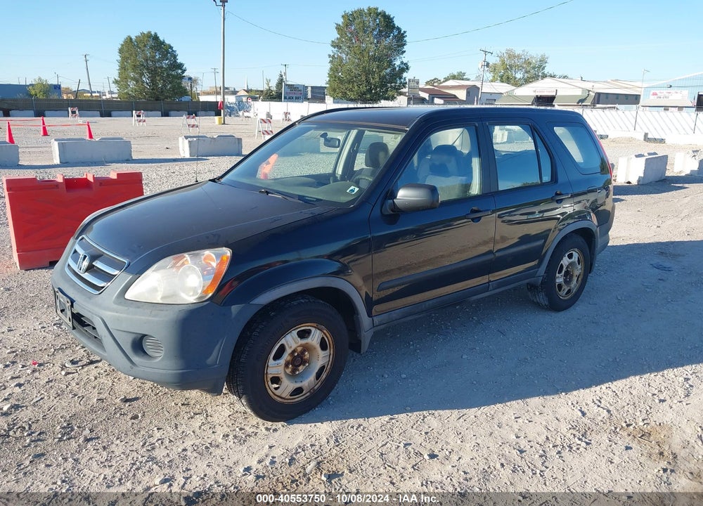 2006 HONDA CR-V LX VIN: JHLRD68546C000463
