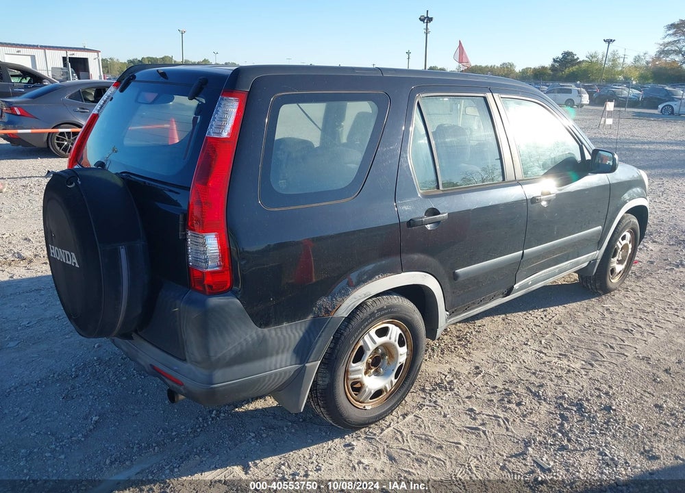 2006 HONDA CR-V LX VIN: JHLRD68546C000463