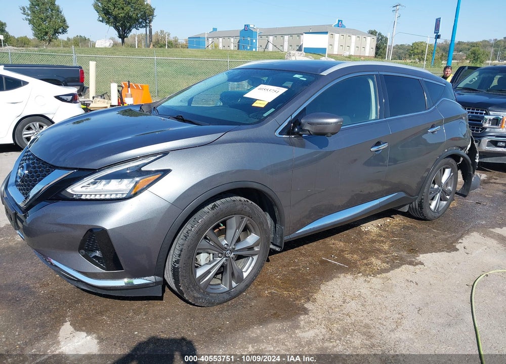 2019 NISSAN MURANO PLATINUM VIN: 5N1AZ2MJ2KN138083
