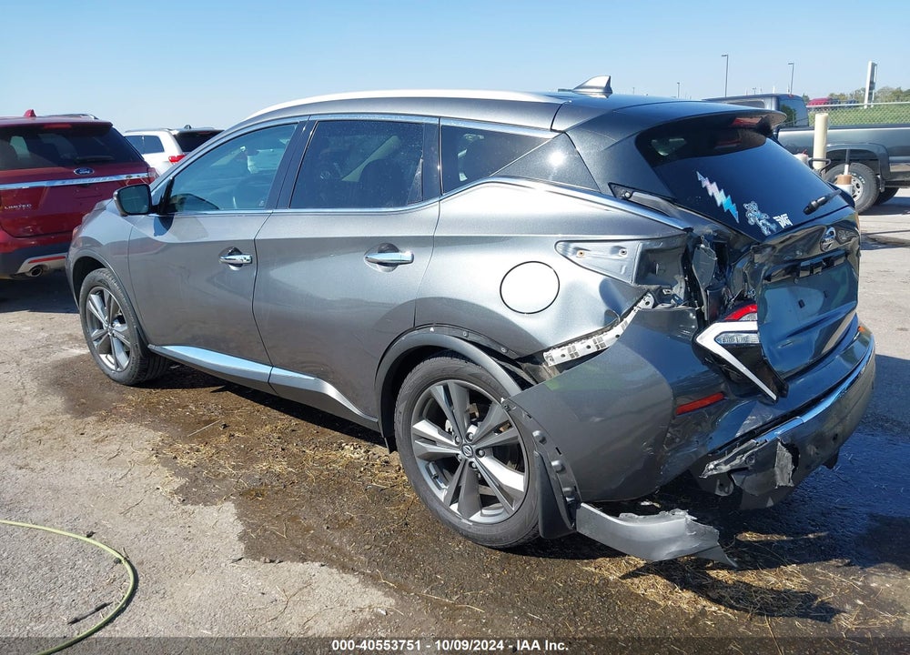 2019 NISSAN MURANO PLATINUM VIN: 5N1AZ2MJ2KN138083