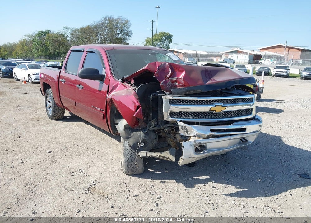 2013 CHEVROLET SILVERADO 1500 LT VIN: 3GCPKSE75DG158104
