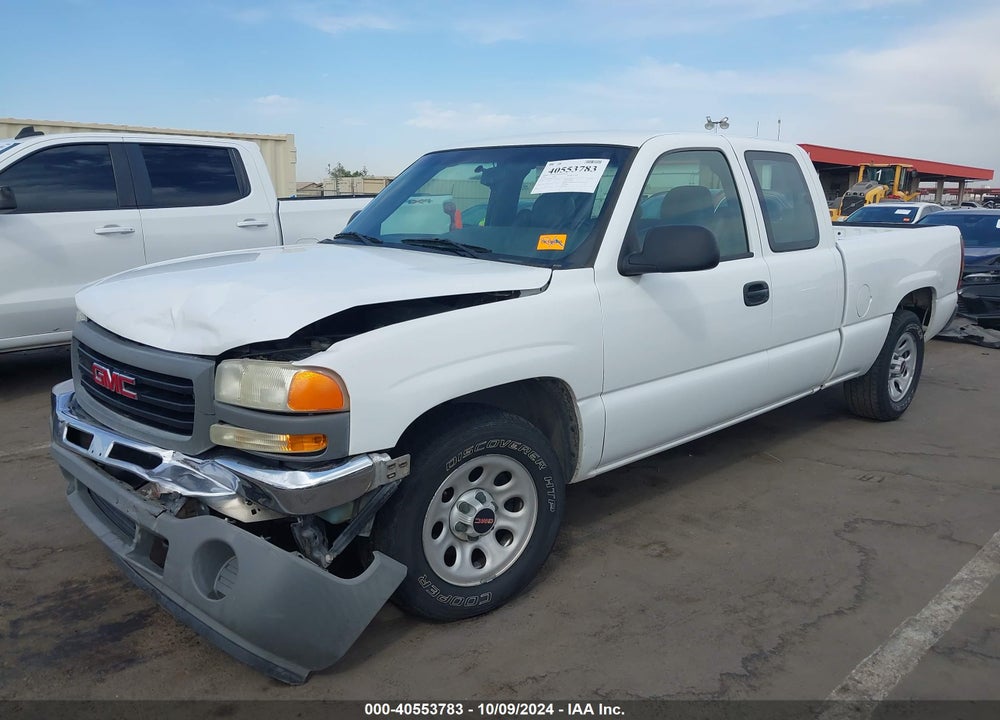 2006 GMC SIERRA 1500 WORK TRUCK VIN: 1GTEC19X66Z103382