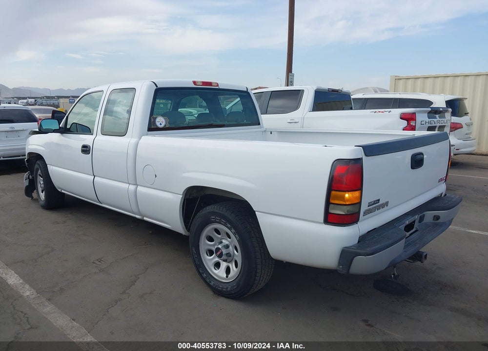 2006 GMC SIERRA 1500 WORK TRUCK VIN: 1GTEC19X66Z103382