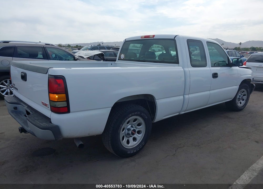 2006 GMC SIERRA 1500 WORK TRUCK VIN: 1GTEC19X66Z103382