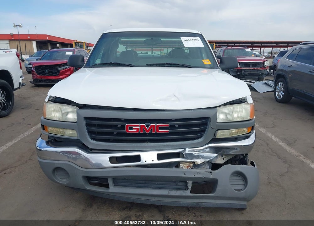 2006 GMC SIERRA 1500 WORK TRUCK VIN: 1GTEC19X66Z103382