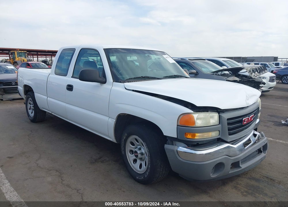 2006 GMC SIERRA 1500 WORK TRUCK VIN: 1GTEC19X66Z103382