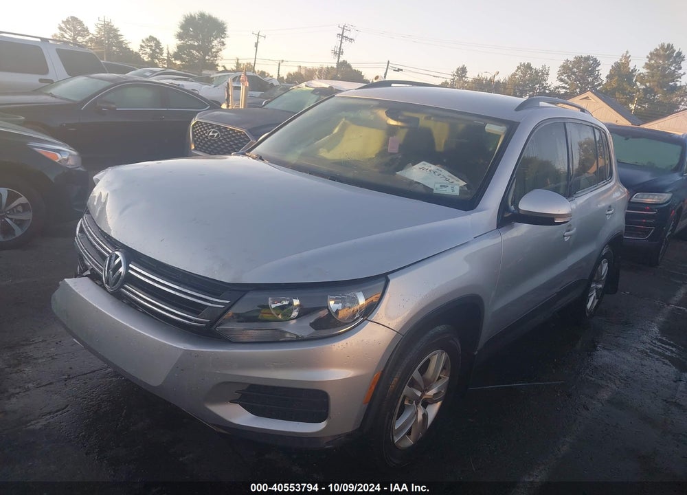 2017 VOLKSWAGEN TIGUAN 2.0T/2.0T S VIN: WVGAV7AX9HK016767