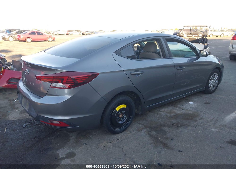2019 HYUNDAI ELANTRA SE VIN: 5NPD74LF8KH444494