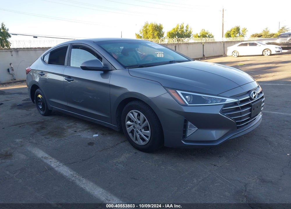 2019 HYUNDAI ELANTRA SE VIN: 5NPD74LF8KH444494