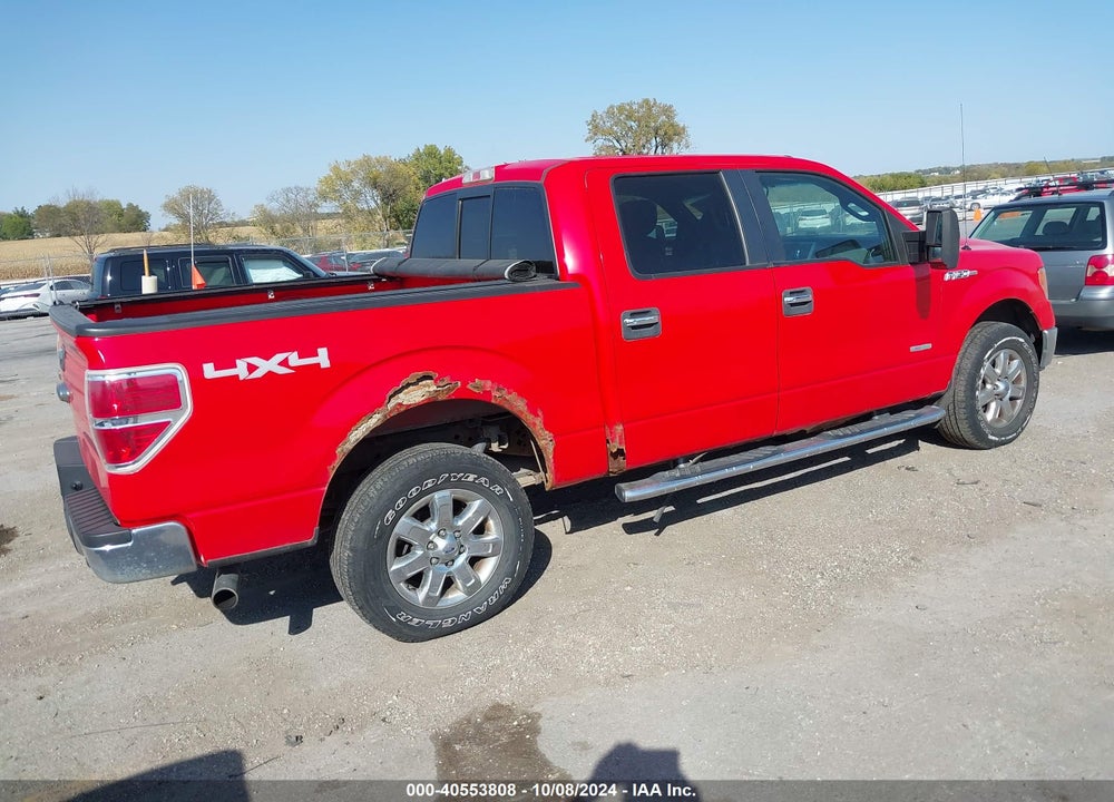 2013 FORD F-150 XLT VIN: 1FTFW1ET2DKD93737