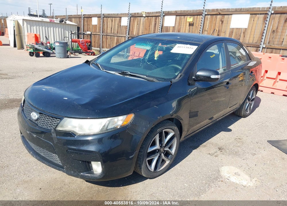 2010 KIA FORTE EX VIN: KNAFU4A2XA5055207