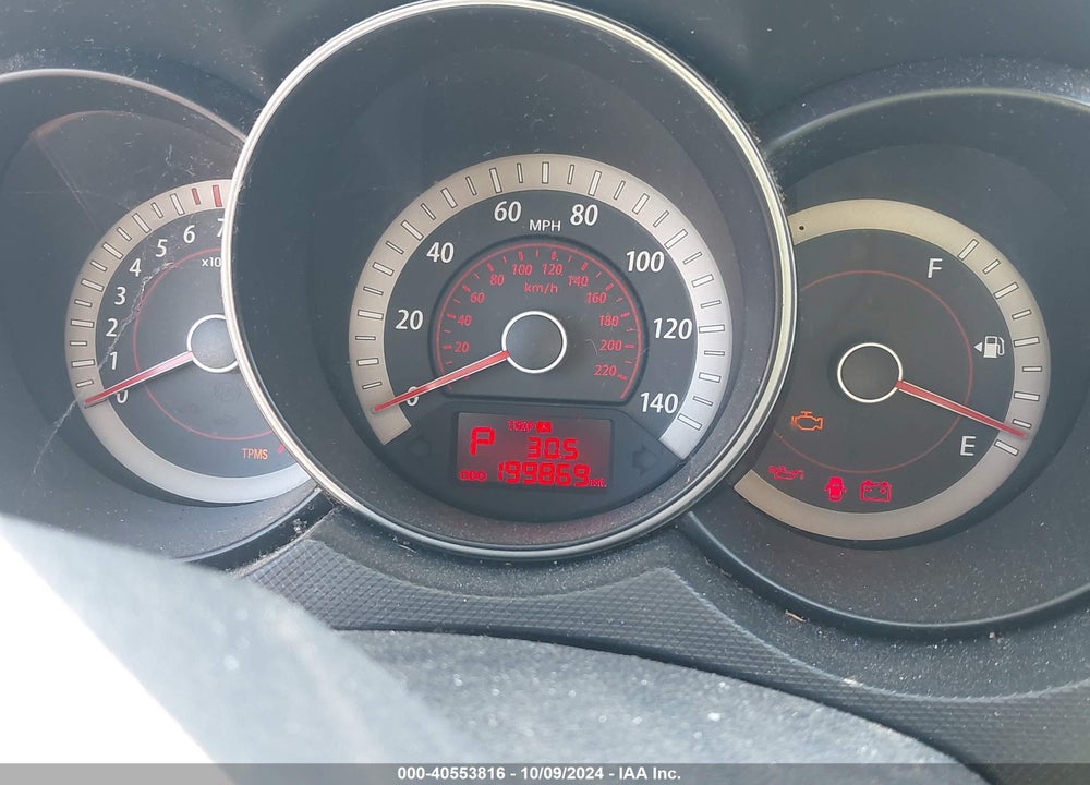 2010 KIA FORTE EX VIN: KNAFU4A2XA5055207