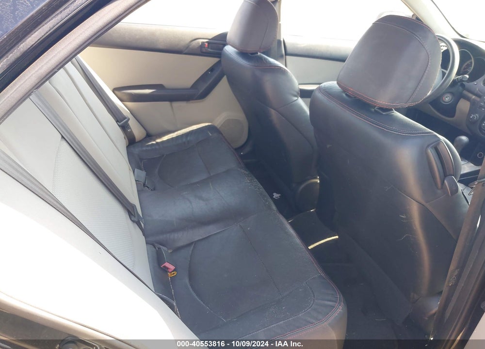 2010 KIA FORTE EX VIN: KNAFU4A2XA5055207