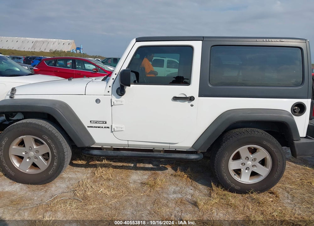 2012 JEEP WRANGLER SPORT VIN: 1C4AJWAG0CL157112