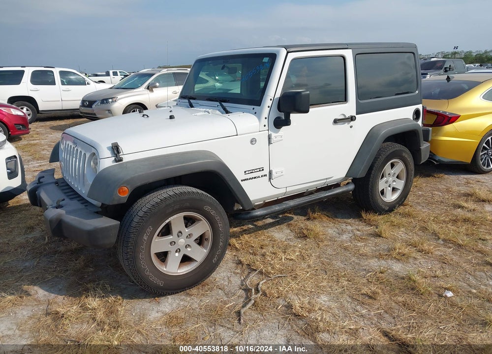 2012 JEEP WRANGLER SPORT VIN: 1C4AJWAG0CL157112