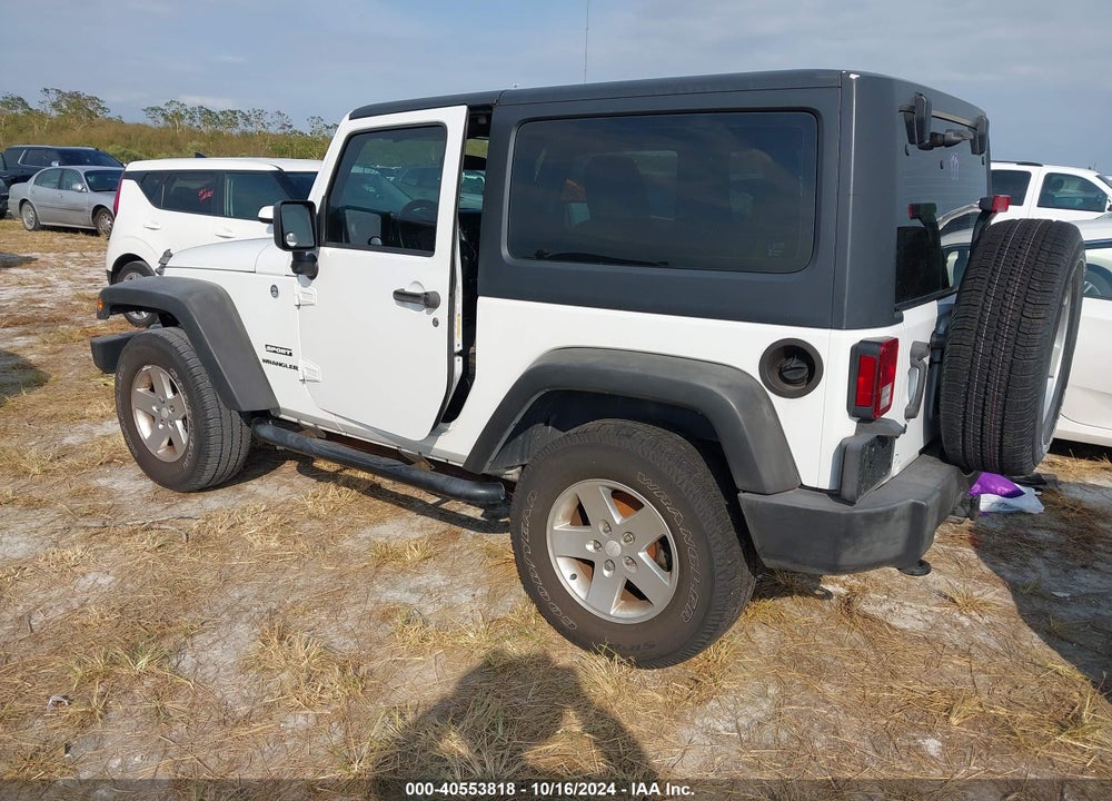 2012 JEEP WRANGLER SPORT VIN: 1C4AJWAG0CL157112