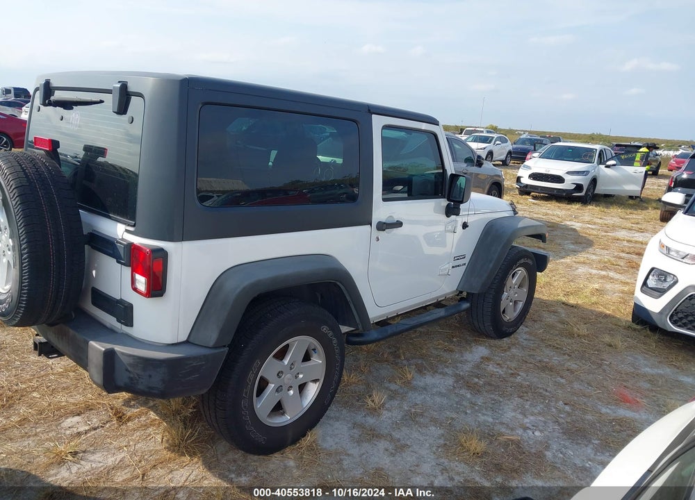 2012 JEEP WRANGLER SPORT VIN: 1C4AJWAG0CL157112