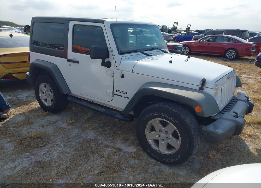 2012 JEEP WRANGLER SPORT VIN: 1C4AJWAG0CL157112