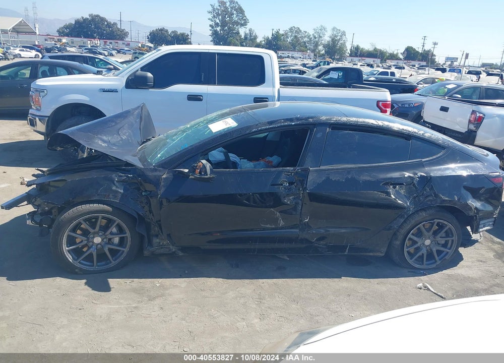 2019 TESLA MODEL 3 LONG RANGE/PERFORMANCE VIN: 5YJ3E1EB7KF418042